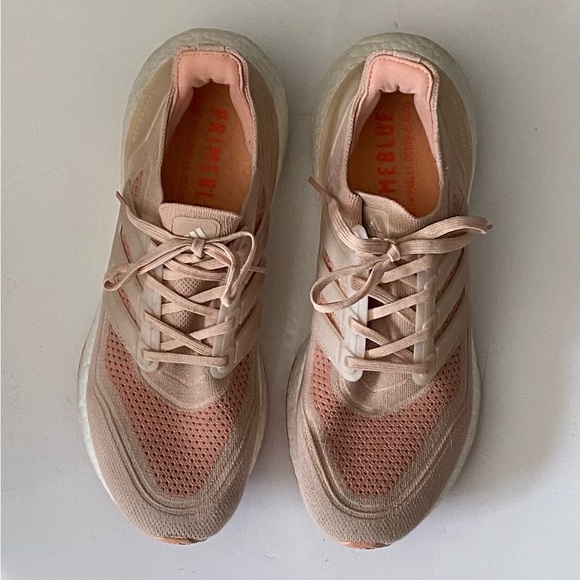 Adidas Ultraboost 21 “Ambient Blush/Halo Blush” women’s size 10.5 - Picture 10 of 16